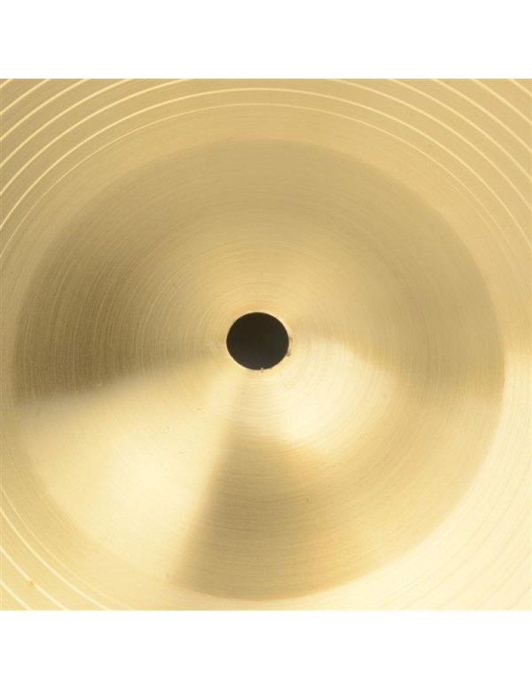 ITSHAND Professional Copper Alloy Ride Cymbal for Drum Set Golden 8 inch 