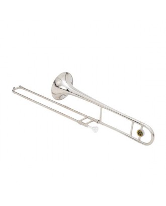 Eb Alto Trombone Brass Body with 12C Mouthpiece Silver