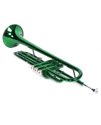 Aveland time Brass B Flat Trumpet Gloves Set Green Home