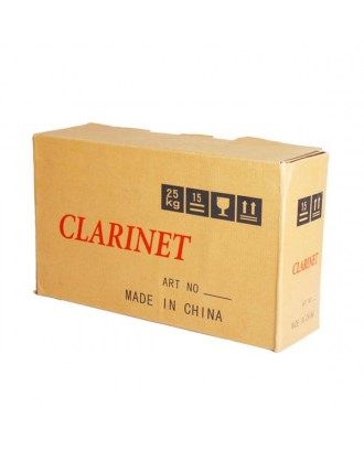 Hard Bakelite Mid-range Flat B Tone Clarinet   Case   Cleaning Cloth   Screwdriver   Lubricant Set