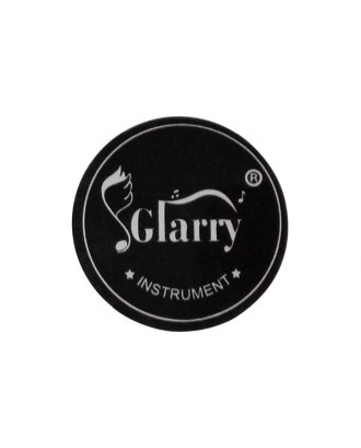 Glarry Stable Metal Alto Saxophone Stand Black Yellow
