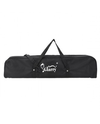 Glarry 37-Key Melodica with Mouthpiece & Hose & Bag Black