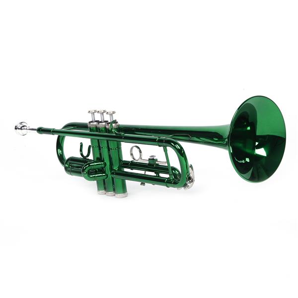 Aveland time Brass B Flat Trumpet Gloves Set Green Home